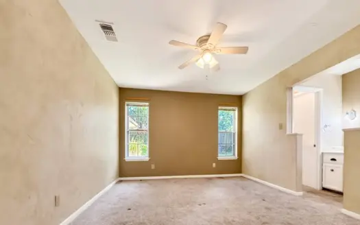 Country Home located in town in Longview Texas