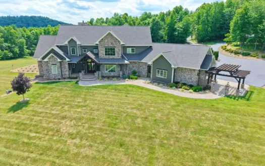 Custom Home for Sale in Copper Hill VA