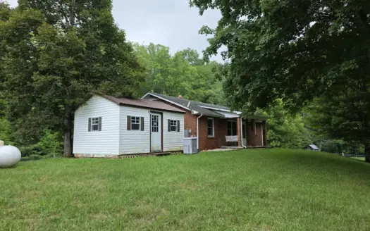 Brick Ranch with Creek Frontage for Sale