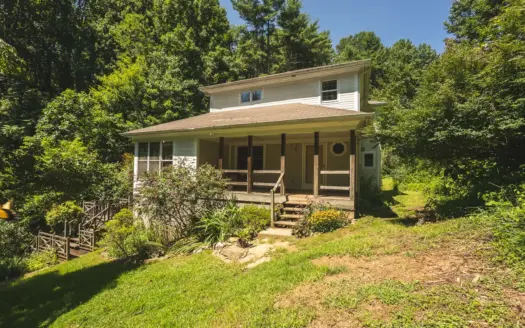 Country Home with Frontage on Lick Fork Creek For Sale