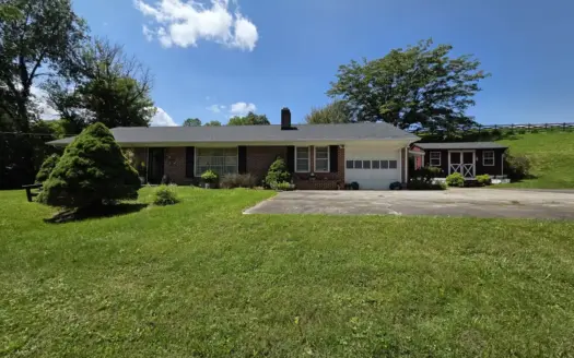 Brick Ranch for Sale near the Town of Floyd