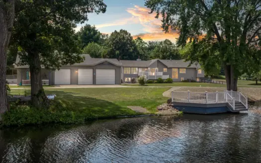 3 Bedroom Home on 5.38 Acres with Duck Creek Frontage