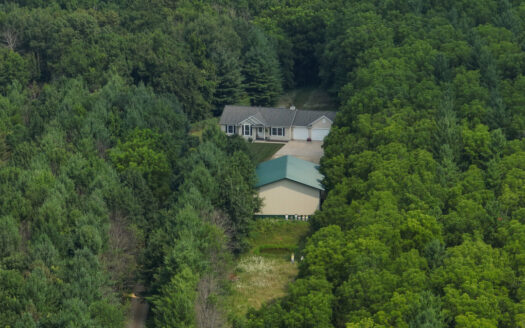 40-Acre Richland County Hunting Retreat with Ridge-Top Ranch Home