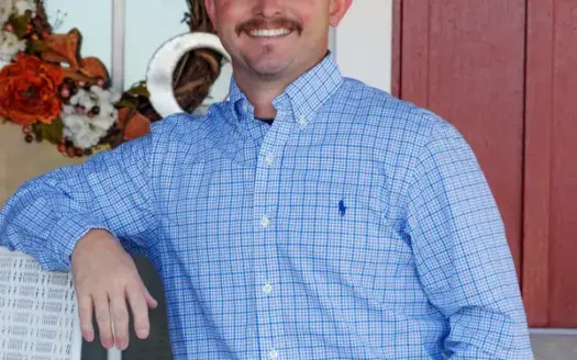agent profile picture for Cody Coffey on country homes website