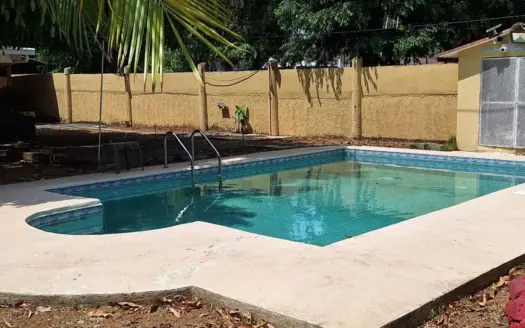 Beach Home with Private Pool on Gorgona’s Main Road