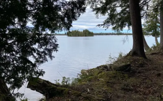Beautiful 50 acres of land on Caribou Lake near De Tour Village