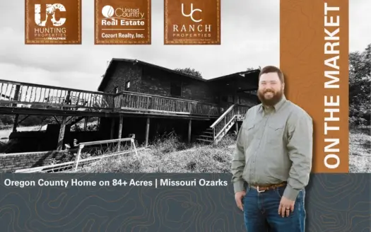 Brick Country Home on 84+/- Acres | Thayer, Missouri