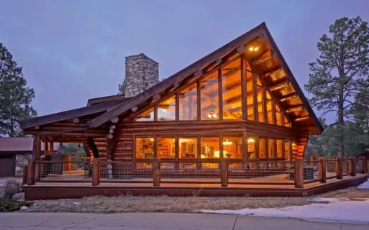 Exceptional Colorado Log Home for Sale in Ridgway, Colorado