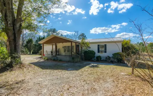 Fully Fences 4 Acres With Manufactured Home For Sale In North Fl