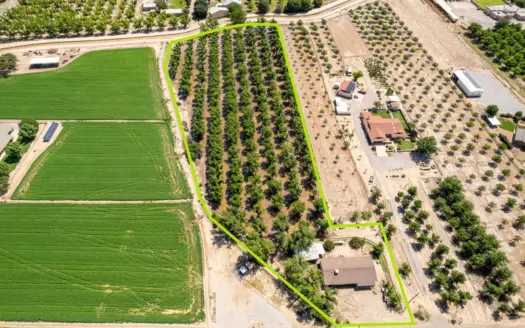 Home on 3.86 Acres in Mesilla, NM with Agricultural Potential