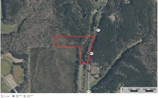 Marietta +/- 8.3 acre Potential Country Homesite