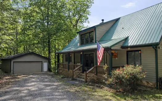 Mountain Home on 5 Acres Near Trout Streams