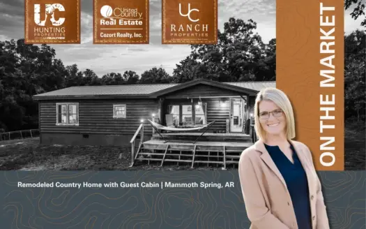 Remodeled Country Home with Guest Cabin | Mammoth Spring, AR