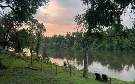 Riverfront home on the Chattahoochee in Gordon, Alabama.
