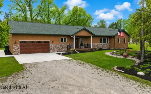 Riverfront Property for Sale in Waupaca, WI on the Crystal River