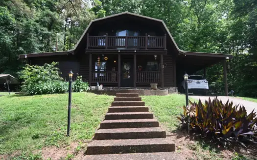 Rustic Charm, Modern Opportunity 4-Bedroom Log Home on 6 Acres