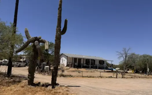 Salome AZ Mobile Home on 2.05 Acres 3 bedroom, 2 bath