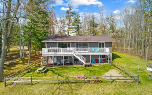 WaterFront Home with Canal and 8 Acres on Crooked Lake