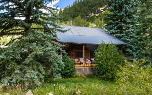 Riverfront Log Home FOR SALE in Dolores Colorado