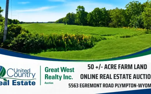 50 +/- Acre Farm Land For The Estate of Jean Genovy