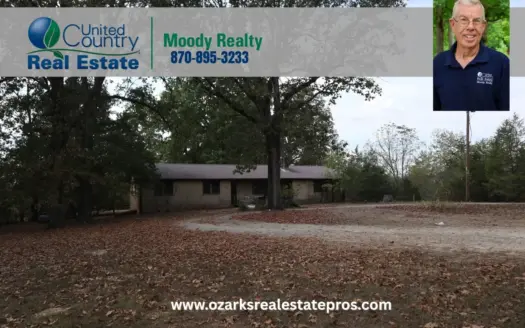 Ozarks Country Home, Farm Buildings, Pond & Acreage For Sale