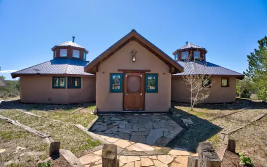 Custom southwest home with privacy and views