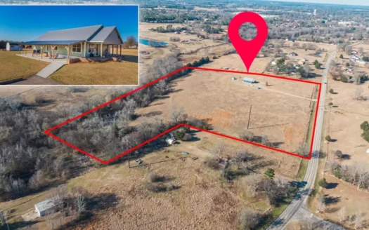 Winnsboro – Wood County Texas – Country Home on 17.7 Acres