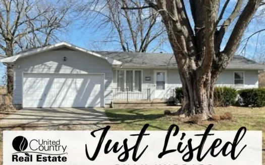 El Dorado Springs Missouri Home in Town for Sale