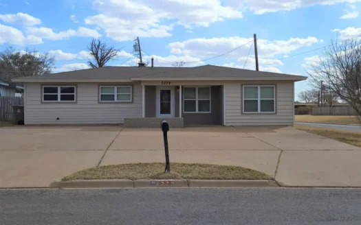 Home in San Angelo, Tx for Sale 