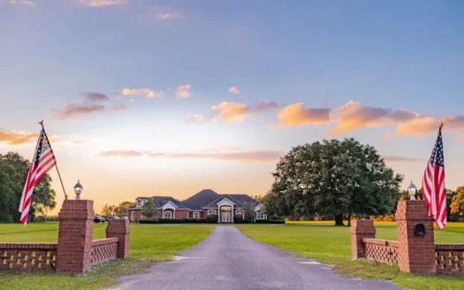 Luxury Pool Home on 5.29 Acres in North Florida