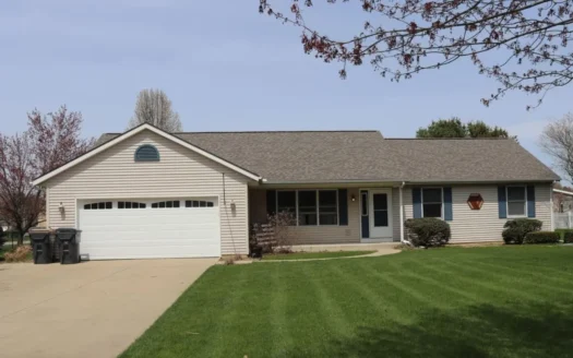 Large Ranch Home with Three Bedrooms on Corner Lot