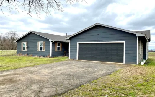 Country Investment Home on Acreage for Sale Detroit Texas