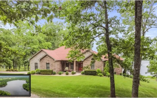 Lakefront Home, Executive Brick in Arrowhead Lakes for Sale