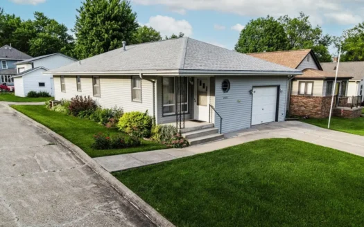 Ranch-style, 2 Bedroom Home W/ Attached Garage in Harlan, Ia