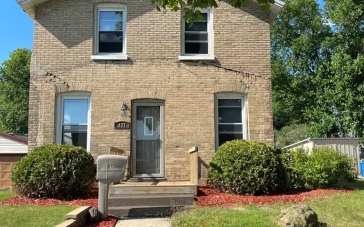 Cute Portage Wisconsin Brick Home for Sale