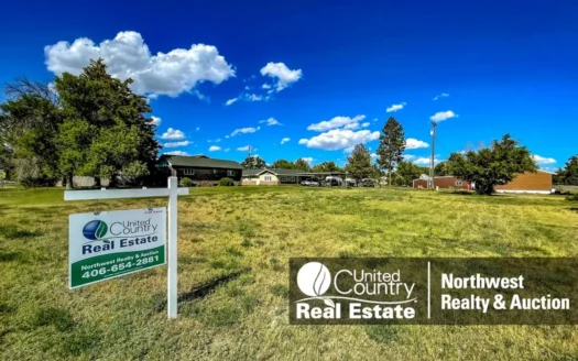 City Residential Lot for Sale in Malta, Mt Ready to Build