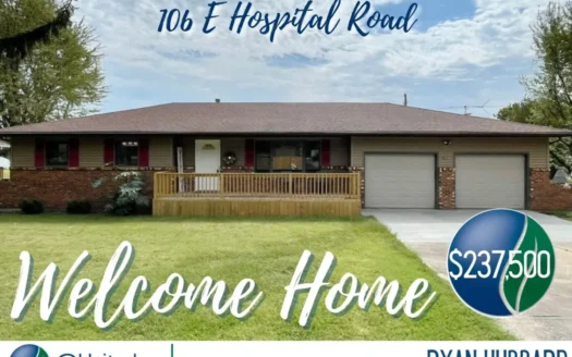 El Dorado Springs Missouri Home in Town for Sale