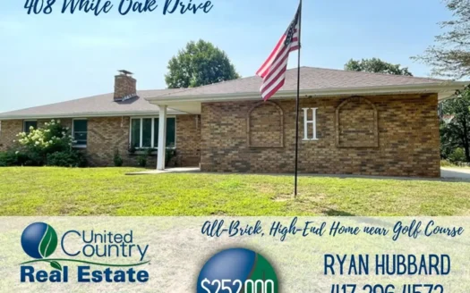 El Dorado Springs Missouri Home in Town for Sale