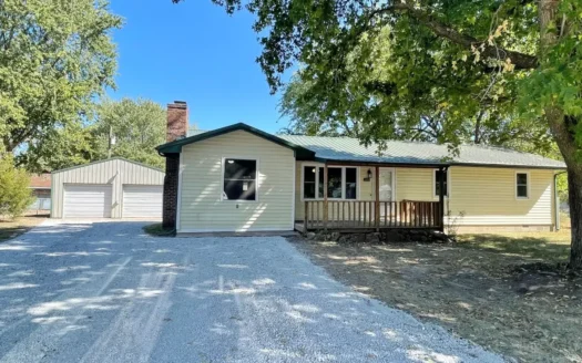 Nevada Missouri Home and Shop for Sale