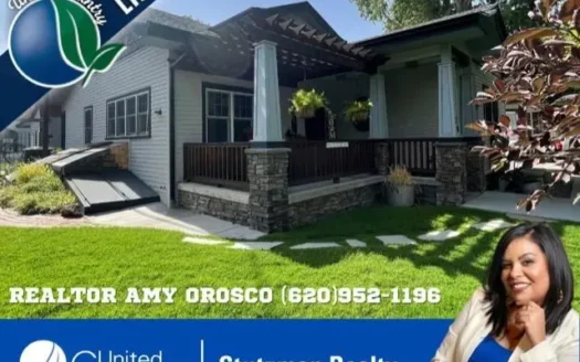 Historical High Quality Craftman Styled Home in Ulysses, Ks