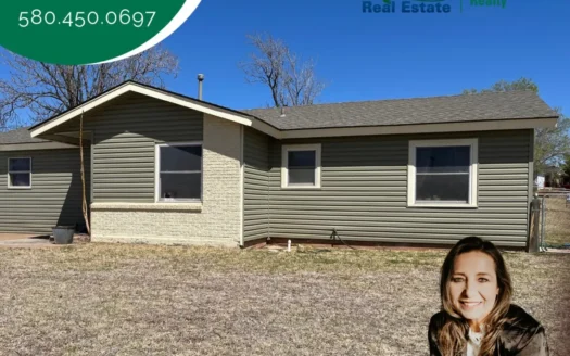 Home for Sale in Cordell, Oklahoma