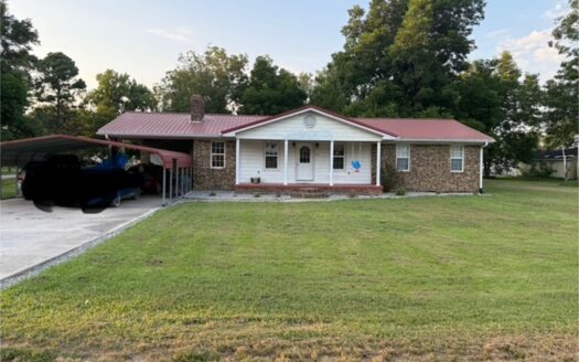 Brick home on corner lot