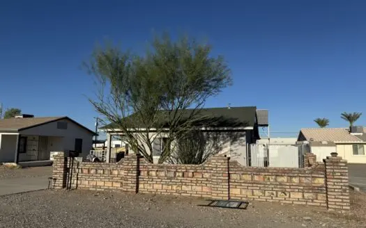 3 Bedroom Home For Sale Parker Arizona on fenced lot