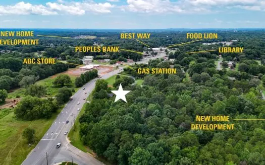 Commercial Acreage For Sale in Hickory NC!