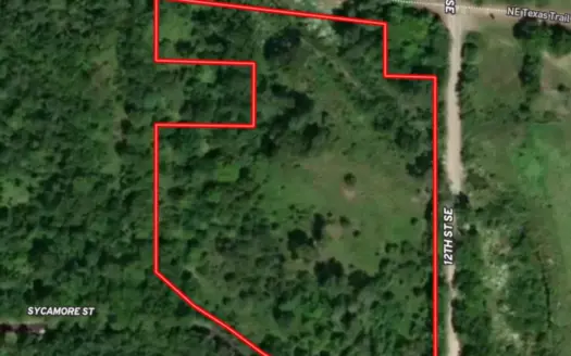 Investment Land For Sale in Paris TX City Limits