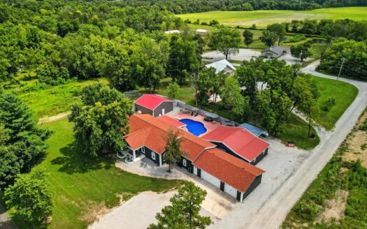 Ranch-Style Home with Guest House, Pool, and Shops, Howell Co, MO
