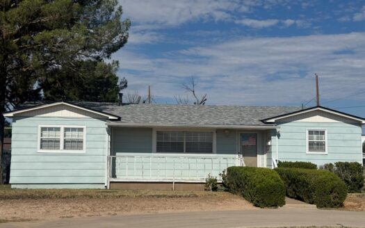 3 Bedroom Home Sits On Corner Lot For Sale In Fort Stockton TX
