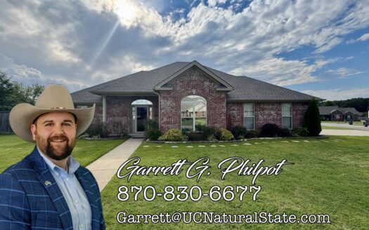 Searcy, AR Home For Sale on Corner Lot