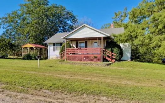 Home with Three-Car Shop for Sale in McFall, Missouri