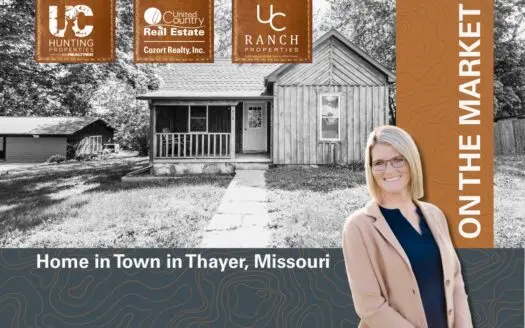 Home in town for sale Thayer, Missouri